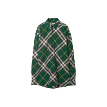 Burberry Checked Buttoned Shirt