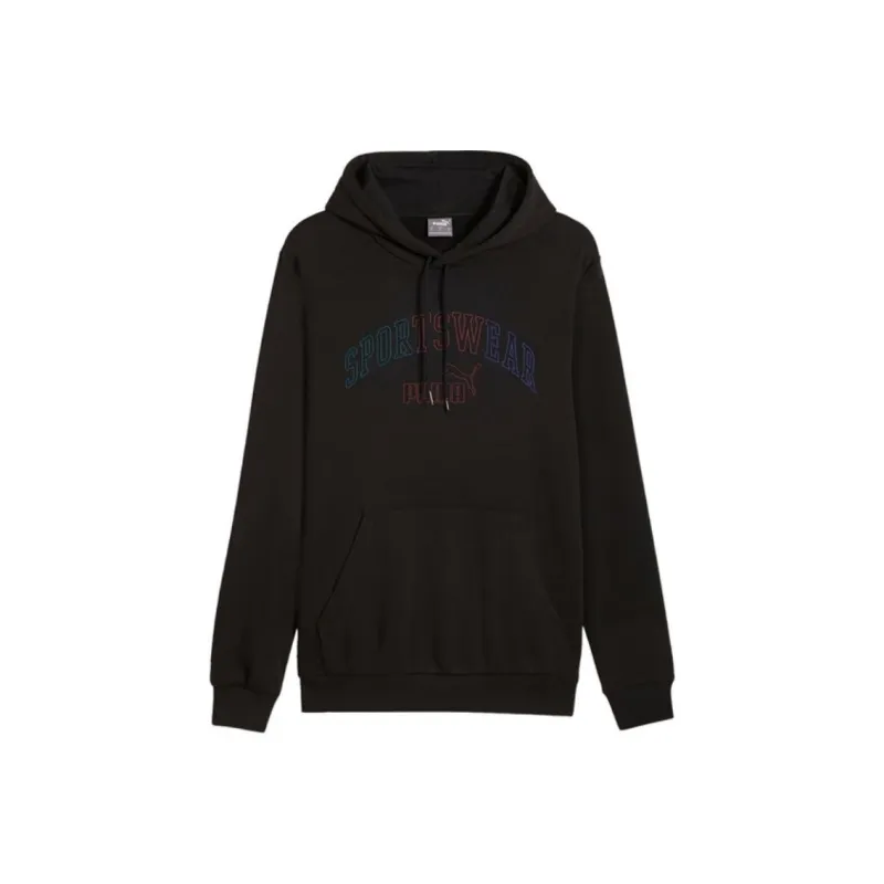 PUMA ESS+ Sweatshirts Men Black-0