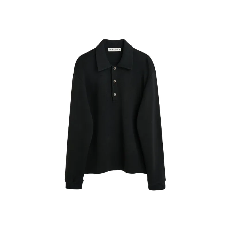 OUR LEGACY Ile Piqué Polo Shirt-0
