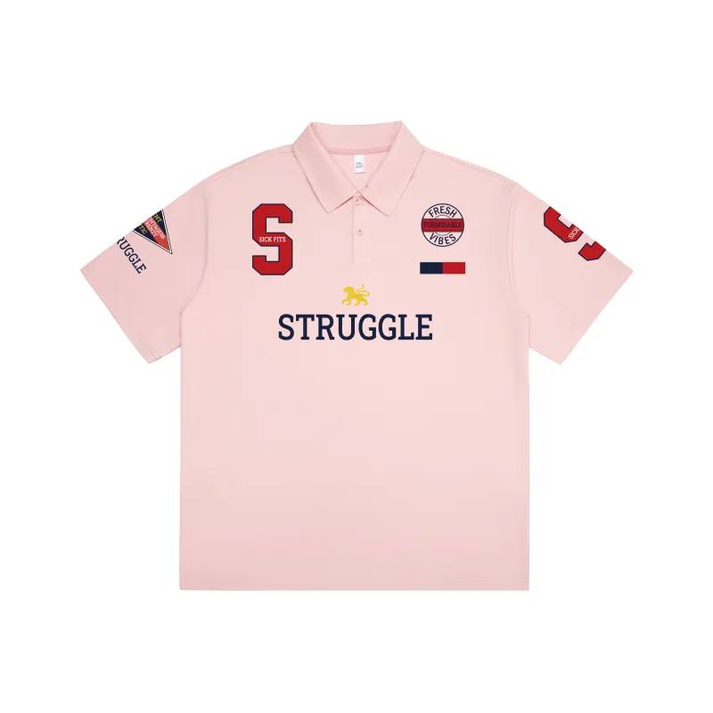 Struggle Vintage95 Polo Shirt Unisex-4