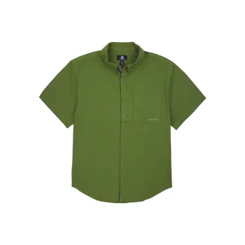 Converse Shirts Men Oil Green