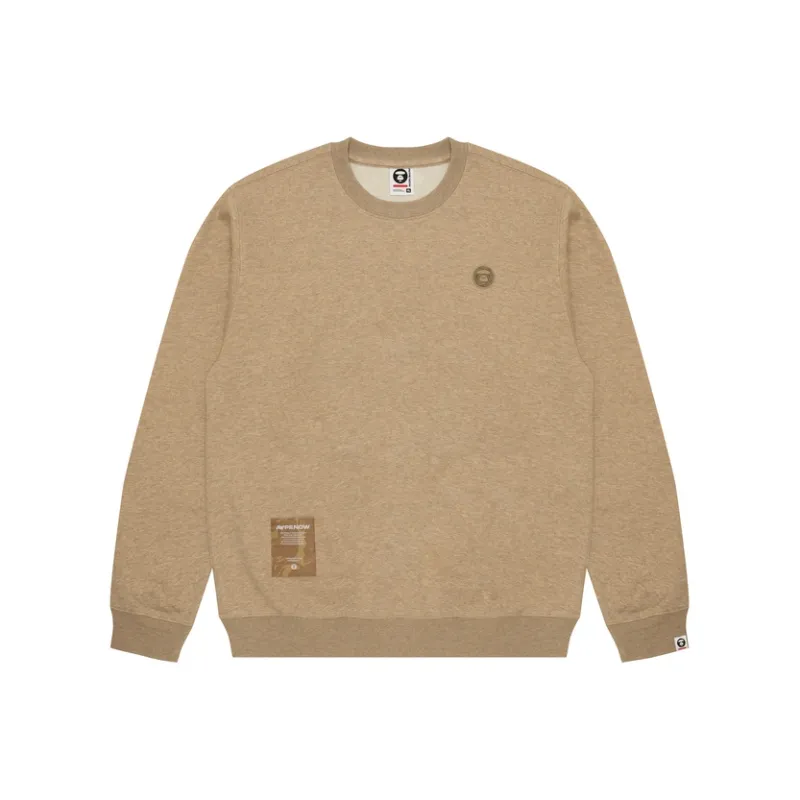 Aape Logo patch Crew neck Sweatshirt-0