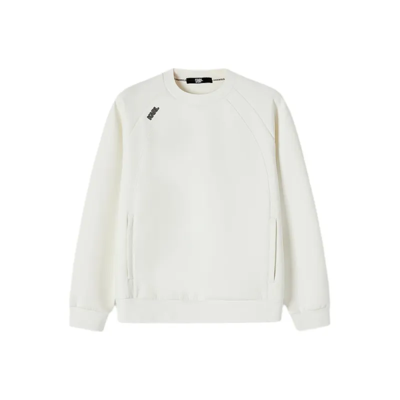 KARL LAGERFELD FW24 Sweatshirt Men's Ecru-0