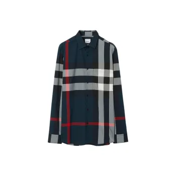 Burberry Check pattern Cotton Shirt