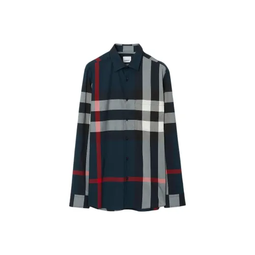 Burberry Check pattern Cotton Shirt