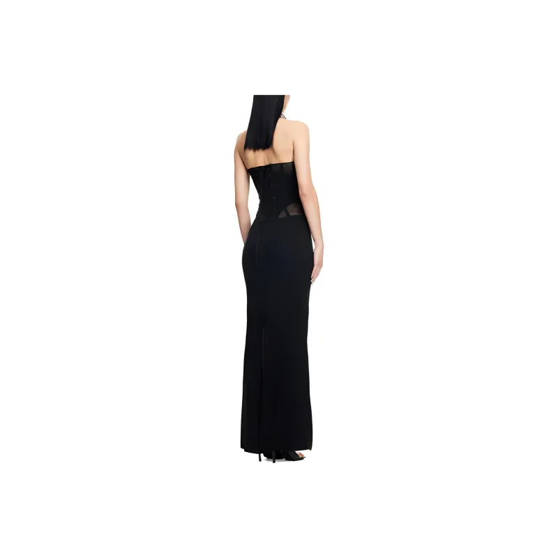 H&M Strapless Evening Gown Black-2