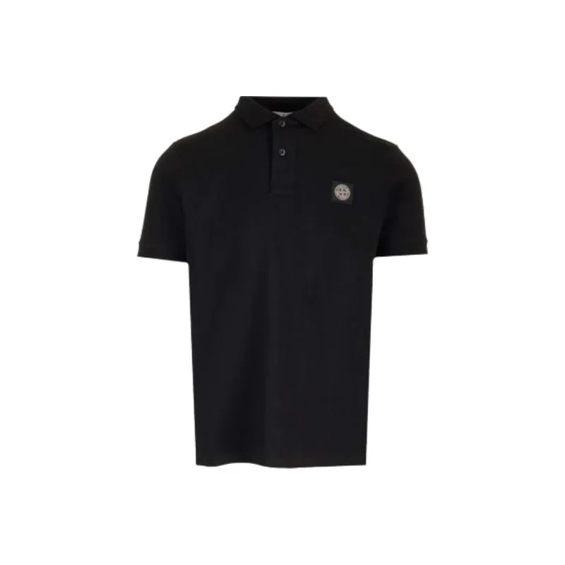 STONE ISLAND Slim Fit Short Sleeved Polo Shirt-0