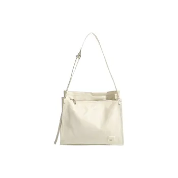 Yalu Polyester With PU Shoulder Bag Women's White/Pink/Milk Tea