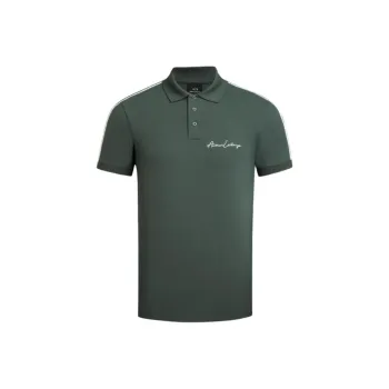 ARMANI EXCHANGE SS24 Polo Shirt Men's Green