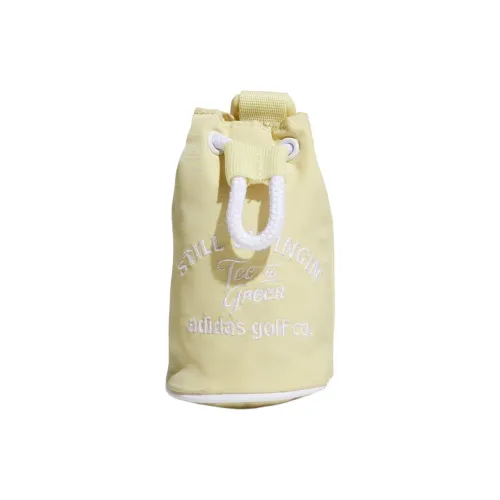Adidas Polyester Storage Bag Unisex Pink Yellow