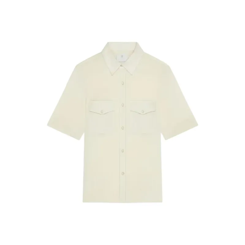 Givenchy 4G Emblem Short Sleeved Shirt-0
