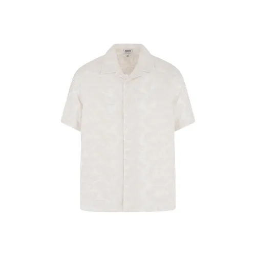GUESS Originals Embroidered Paisley Shirt Shirt Men's White