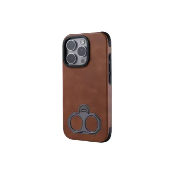 DEPA Vegan Leather Material Ring Clasp Stand Magnetic Phone Cases Compatible With Apple 13/14/15/16 Series Luxury