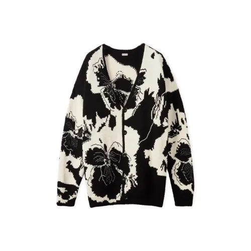 LOEWE FW21 Loose Fit Knitwear Men's Black
