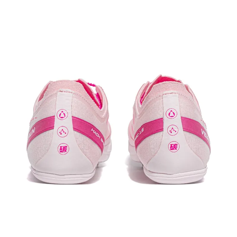 VICTORY LIGHT Anti Slip Wear Resistant Low Top Casual Running Shoes Unisex Fuchsia-3