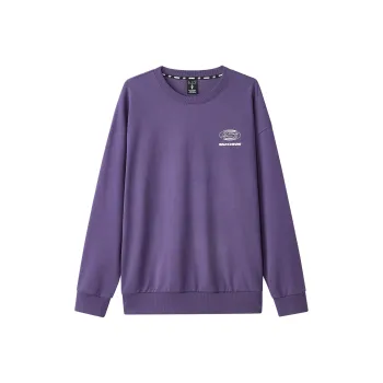 Skechers Sports Life Collection Sweatshirt Unisex Deep Leaf Purple