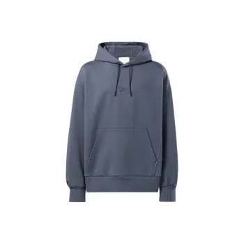 Reebok Logo-embroidered Cotton Hoodie