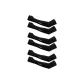 Thumb Style Black[3 Pack]