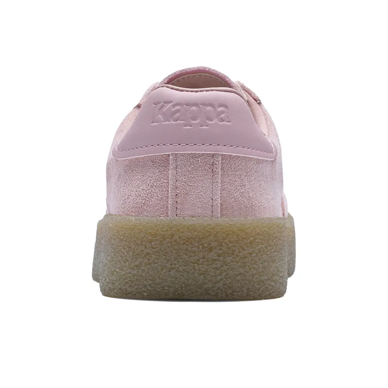 Kappa Clear Joy Endures Anti Slip Wear Resistant Low Top Skateboard Shoes Women's Milk Tea Pink-4