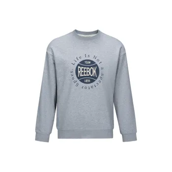Reebok Sweatshirt Unisex Light Gray