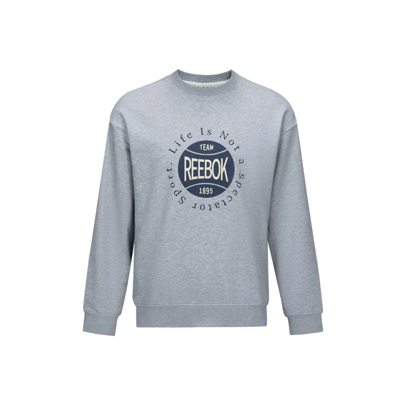 Reebok Sweatshirt Unisex Light Gray-0