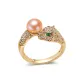 [Gold]Pink Pearl Ring
