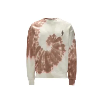 JW Anderson Cat Printed Tie Dye Sweatshirt