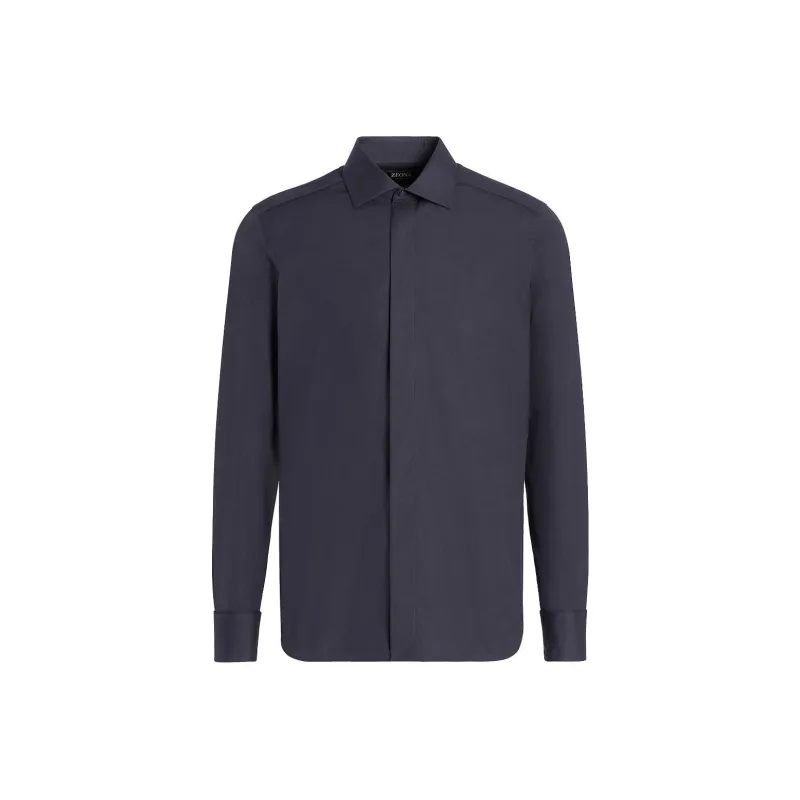Ermenegildo Zegna Trofeo Silk Shirt-0