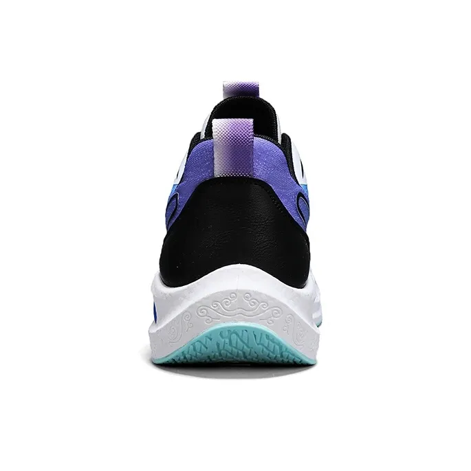 Kuding Casual Shoes Men Low Top Black/Orange/White/Blue/Light Blue-5