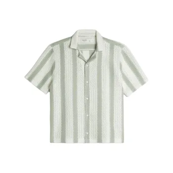 Hollister Shirt Men's Light Green