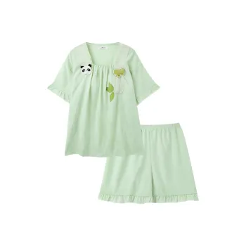 Sleeping Beauty Pajama Set Women's Light Green