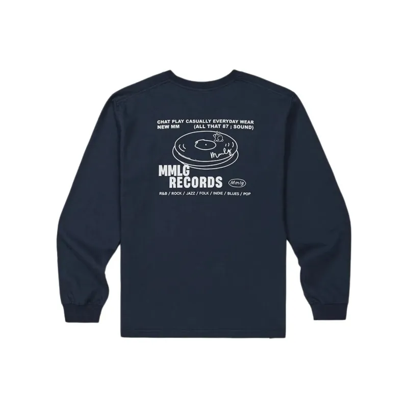 Mmlg SS25 T Shirt Unisex Marine Blue-0