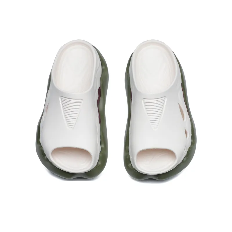 Cool Mamba Series EVA Cut Out Slip Resistant Massage Cushioning Slide Slippers Unisex Year Of Abundance-4