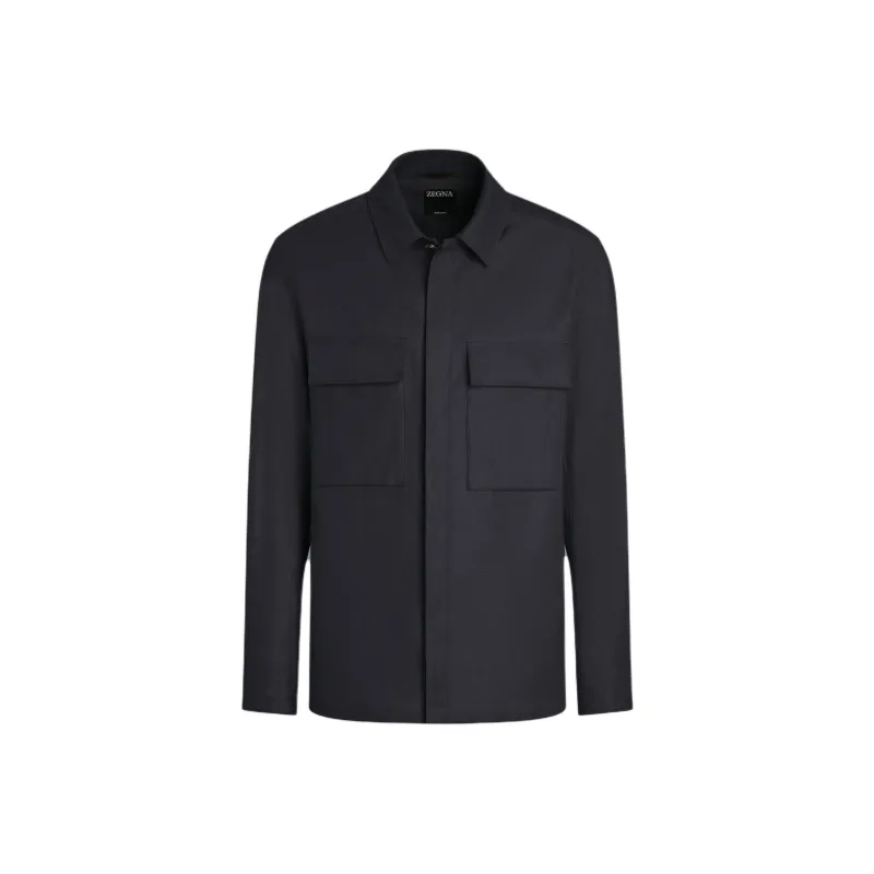 Ermenegildo Zegna Oasi Lino Overshirt-0