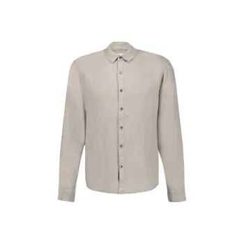JAMES PERSE Long sleeved Linen Shirt
