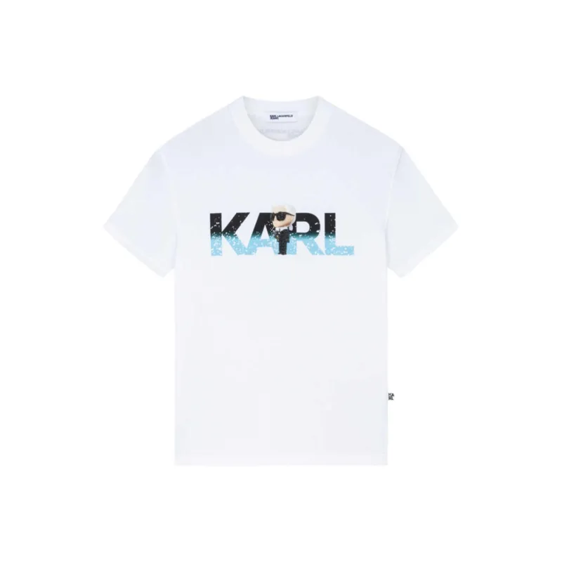 KARL LAGERFELD T Shirt Men's White-0