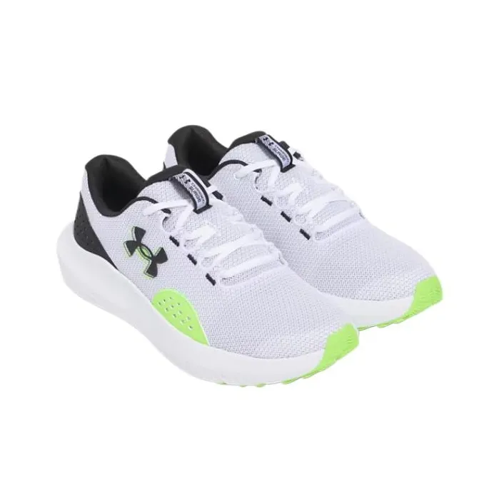 Under Armour Surge 4 Low Top Running Shoes Men's White-3