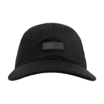 UGG Cotton Baseball Caps Men's Black