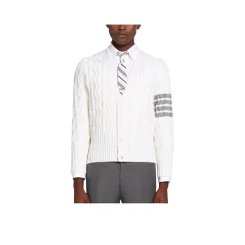 THOM BROWNE· Sweater Men's White