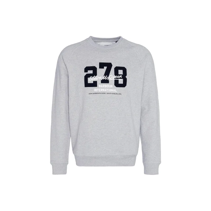 BARBOUR SS24 Sweatshirt Men's Medium Gray-0