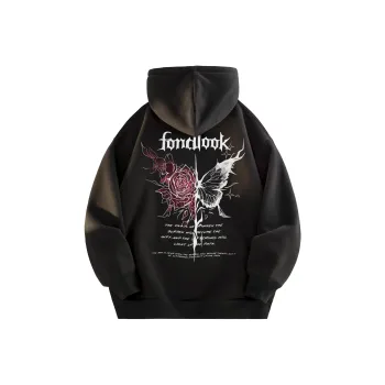 FONDLOOK Sweatshirt Jacket Unisex
