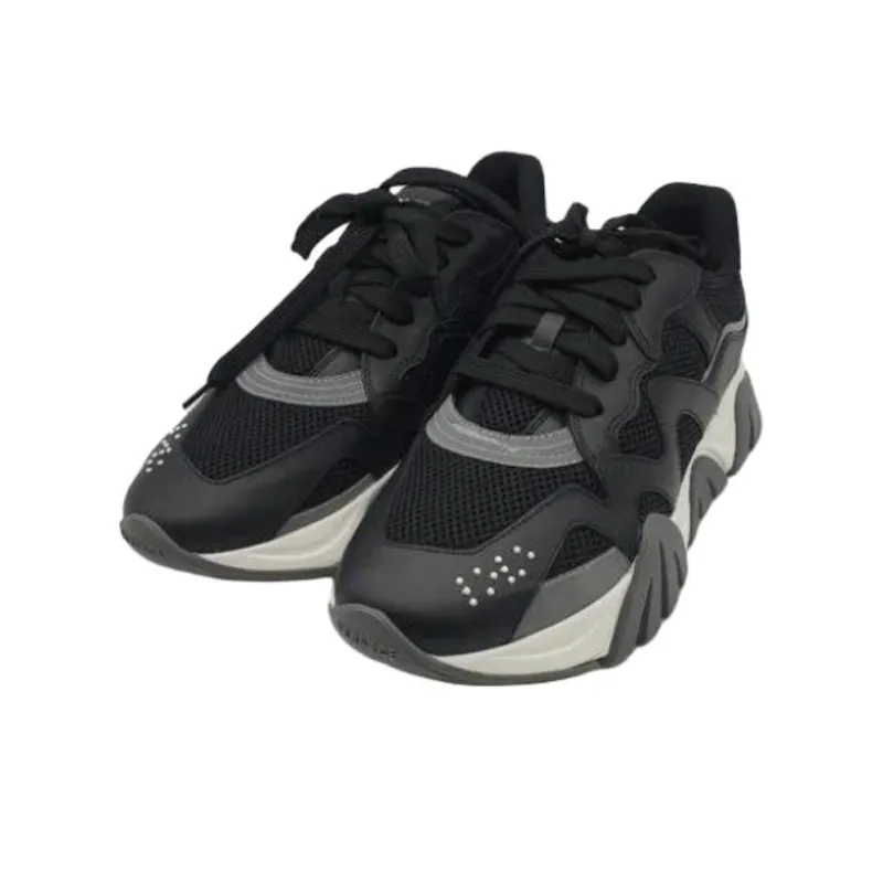 VERSACE Squalo Low Top Casual Shoes Men's Black-2