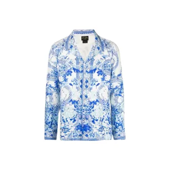 CAMILLA Shirt Men's Cobalt Blue