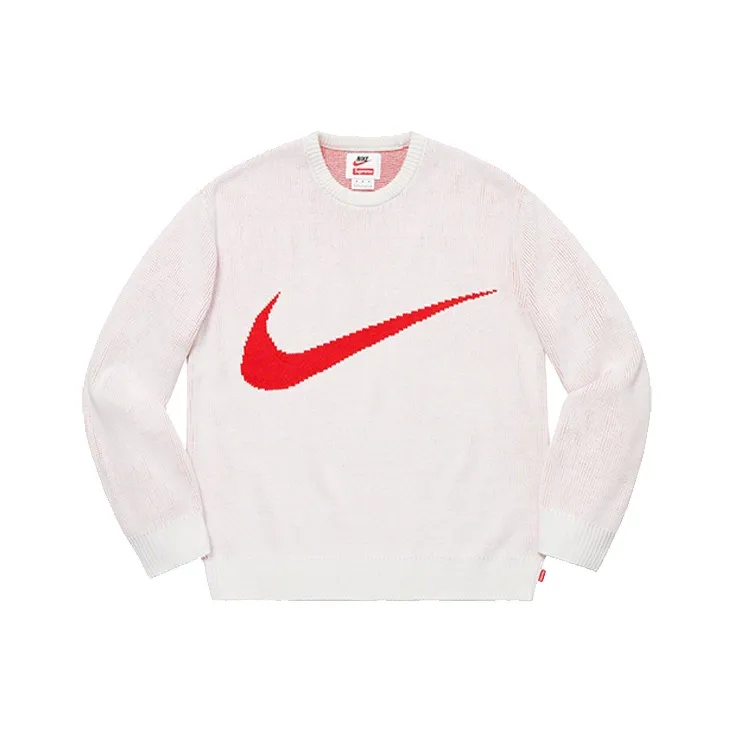 Supreme Nike Swoosh Sweater-0