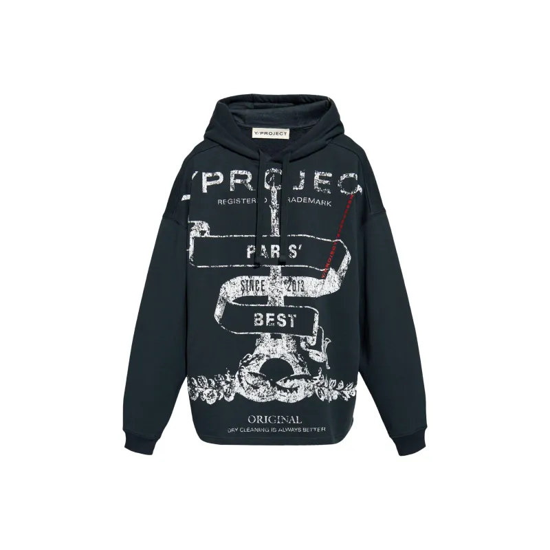 Y/Project Evergreen Paris' Best Printed Hoodie-0