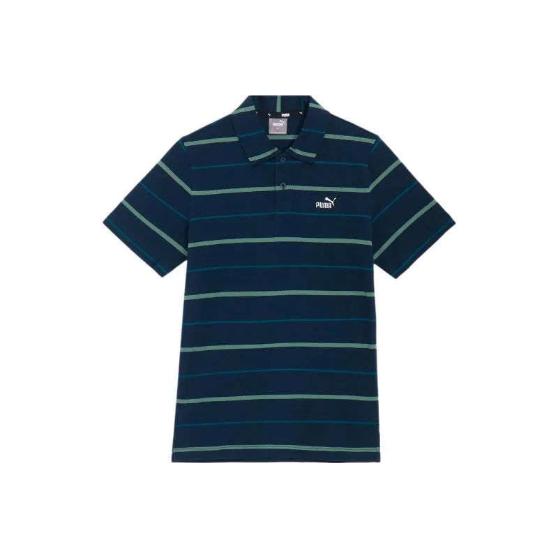 PUMA Polo Shirt Men's Marine Blue-0