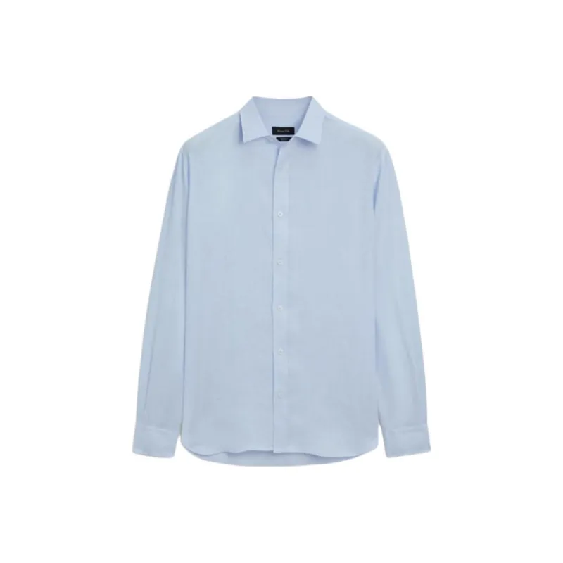 Massimo Dutti Shirt Men's Light Blue-0