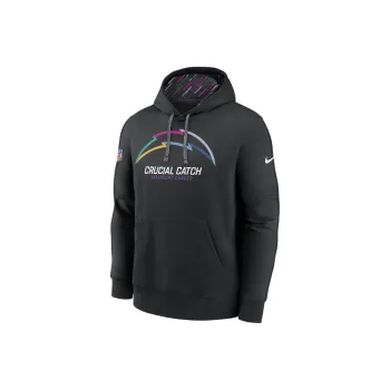 Nike Los Angeles Chargers Crucial Catch Club Men's Nike Nfl Pullover Hoodie