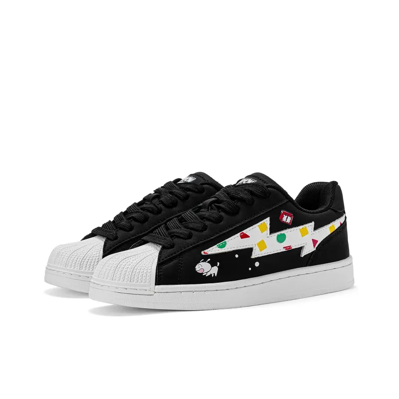 Crayon Shinchan Balance Lightweight Support Low-Top Skateboard Shoes Unisex-36