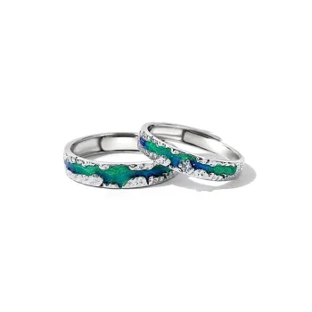 KING TAI SANG S925 Silver Rings Unisex
